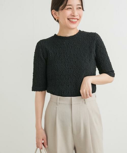 URBAN RESEARCH DOORS / アーバンリサーチ ドアーズ Tシャツ | ポコポコレース5分袖Tシャツ | 詳細22