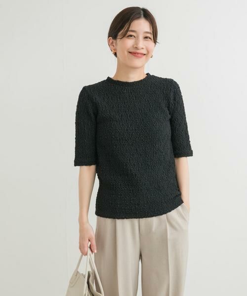 URBAN RESEARCH DOORS / アーバンリサーチ ドアーズ Tシャツ | ポコポコレース5分袖Tシャツ | 詳細24