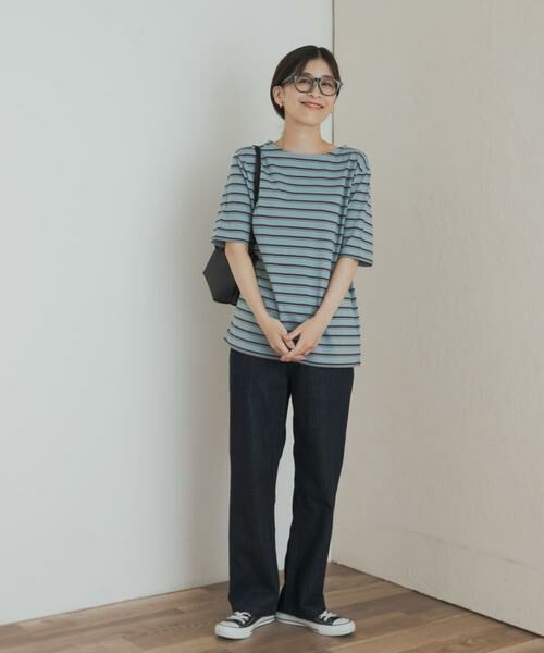 URBAN RESEARCH DOORS / アーバンリサーチ ドアーズ Tシャツ | マルチボーダーTシャツ | 詳細6