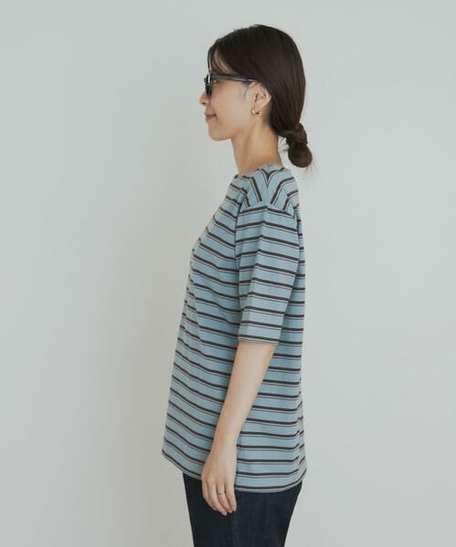 URBAN RESEARCH DOORS / アーバンリサーチ ドアーズ Tシャツ | マルチボーダーTシャツ | 詳細9