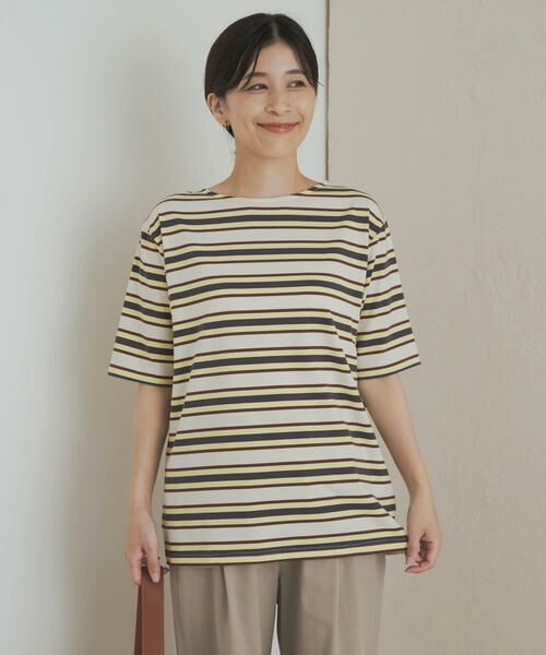 URBAN RESEARCH DOORS / アーバンリサーチ ドアーズ Tシャツ | マルチボーダーTシャツ | 詳細22