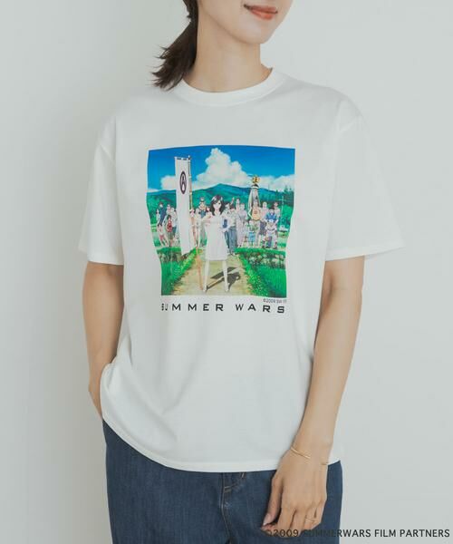 URBAN RESEARCH DOORS / アーバンリサーチ ドアーズ Tシャツ | アニメーション映画「サマーウォーズ」プリントTシャツ | 詳細8