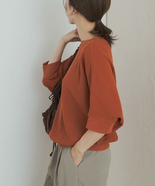 URBAN RESEARCH DOORS / アーバンリサーチ ドアーズ Tシャツ | タックフライスワイドTシャツ | 詳細3