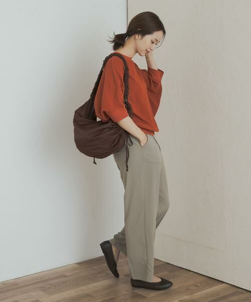 URBAN RESEARCH DOORS / アーバンリサーチ ドアーズ Tシャツ | タックフライスワイドTシャツ | 詳細6