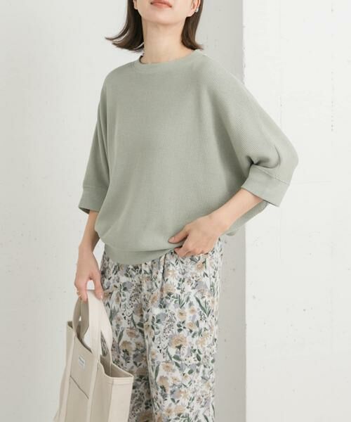 URBAN RESEARCH DOORS / アーバンリサーチ ドアーズ Tシャツ | タックフライスワイドTシャツ | 詳細11