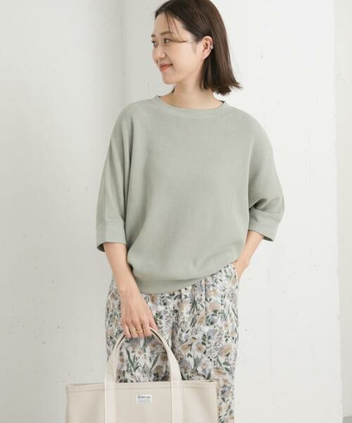 URBAN RESEARCH DOORS / アーバンリサーチ ドアーズ Tシャツ | タックフライスワイドTシャツ | 詳細12