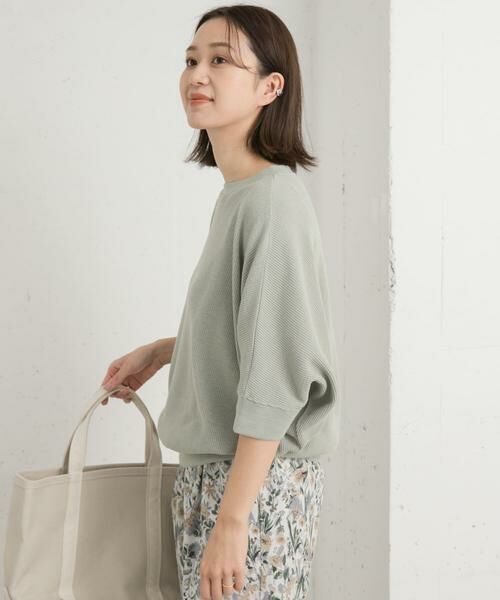 URBAN RESEARCH DOORS / アーバンリサーチ ドアーズ Tシャツ | タックフライスワイドTシャツ | 詳細13