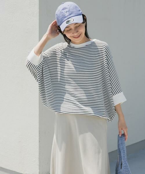 URBAN RESEARCH DOORS / アーバンリサーチ ドアーズ Tシャツ | タックフライスワイドTシャツ | 詳細23