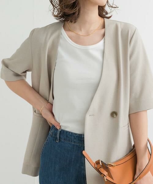 URBAN RESEARCH DOORS / アーバンリサーチ ドアーズ タンクトップ | リップルベーシックタンクトップ | 詳細1