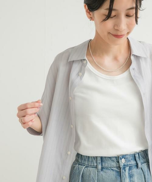 URBAN RESEARCH DOORS / アーバンリサーチ ドアーズ タンクトップ | リップルベーシックタンクトップ | 詳細6