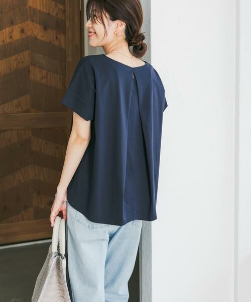 URBAN RESEARCH DOORS / アーバンリサーチ ドアーズ Tシャツ | 『仁村紗和さん着用』『UR TECH』サマシェアバックデザインプルオーバー | 詳細5