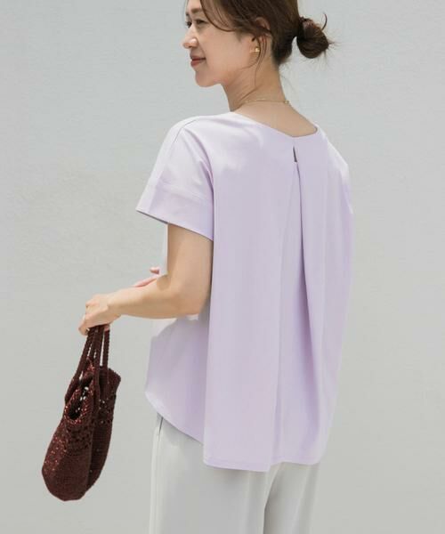 URBAN RESEARCH DOORS / アーバンリサーチ ドアーズ Tシャツ | 『仁村紗和さん着用』『UR TECH』サマシェアバックデザインプルオーバー | 詳細20