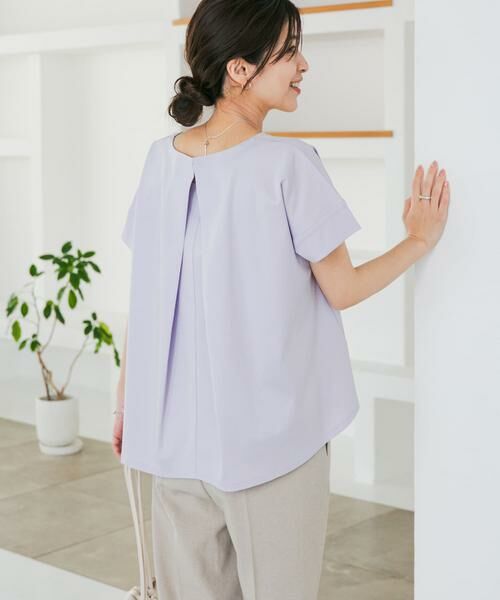 URBAN RESEARCH DOORS / アーバンリサーチ ドアーズ Tシャツ | 『仁村紗和さん着用』『UR TECH』サマシェアバックデザインプルオーバー | 詳細30