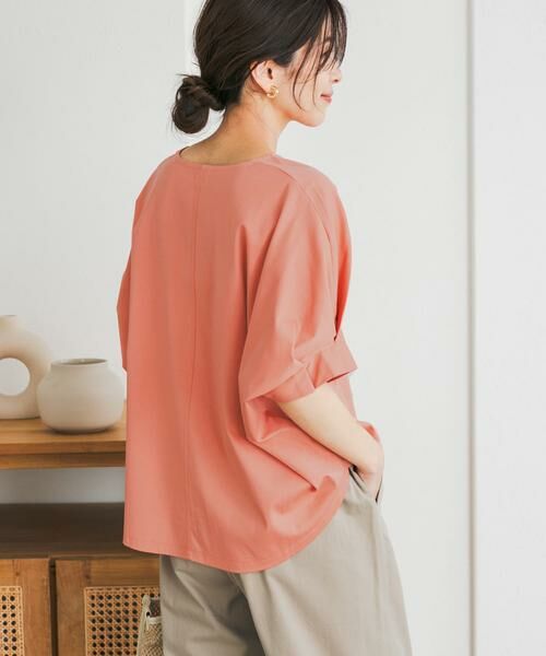 URBAN RESEARCH DOORS / アーバンリサーチ ドアーズ Tシャツ | 『仁村紗和さん着用』『UR TECH』サマシェアタックスリーブプルオーバー | 詳細12