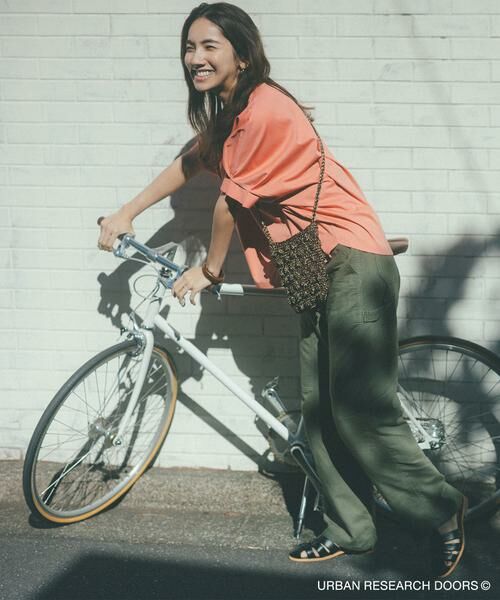 URBAN RESEARCH DOORS / アーバンリサーチ ドアーズ Tシャツ | 『仁村紗和さん着用』『UR TECH』サマシェアタックスリーブプルオーバー | 詳細3