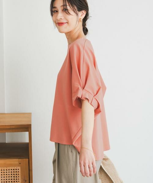 URBAN RESEARCH DOORS / アーバンリサーチ ドアーズ Tシャツ | 『仁村紗和さん着用』『UR TECH』サマシェアタックスリーブプルオーバー | 詳細9