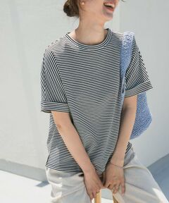 URBAN RESEARCH DOORS / アーバンリサーチ ドアーズ Tシャツ | 『UR TECH』コットンロールスリーブプルオーバー
