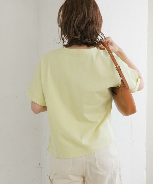 URBAN RESEARCH DOORS / アーバンリサーチ ドアーズ Tシャツ | 『UR TECH』コットンロールスリーブプルオーバー | 詳細7