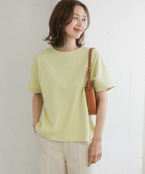 URBAN RESEARCH DOORS / アーバンリサーチ ドアーズ Tシャツ | 『UR TECH』コットンロールスリーブプルオーバー | 詳細9