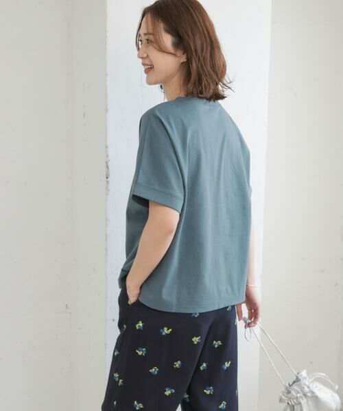 URBAN RESEARCH DOORS / アーバンリサーチ ドアーズ Tシャツ | 『UR TECH』コットンロールスリーブプルオーバー | 詳細26