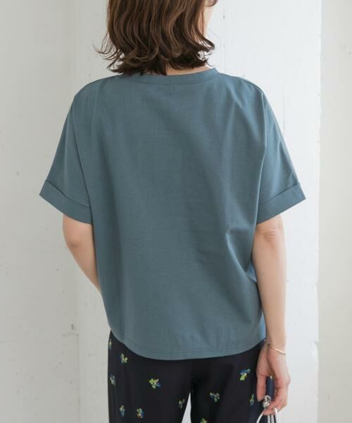 URBAN RESEARCH DOORS / アーバンリサーチ ドアーズ Tシャツ | 『UR TECH』コットンロールスリーブプルオーバー | 詳細27