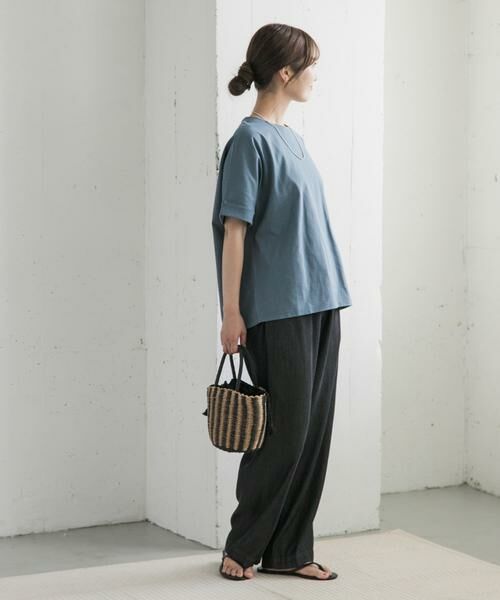 URBAN RESEARCH DOORS / アーバンリサーチ ドアーズ Tシャツ | 『UR TECH』コットンロールスリーブプルオーバー | 詳細21