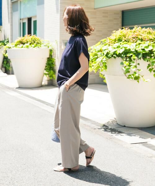 URBAN RESEARCH DOORS / アーバンリサーチ ドアーズ Tシャツ | ドライコットンボートネックプルオーバー | 詳細23