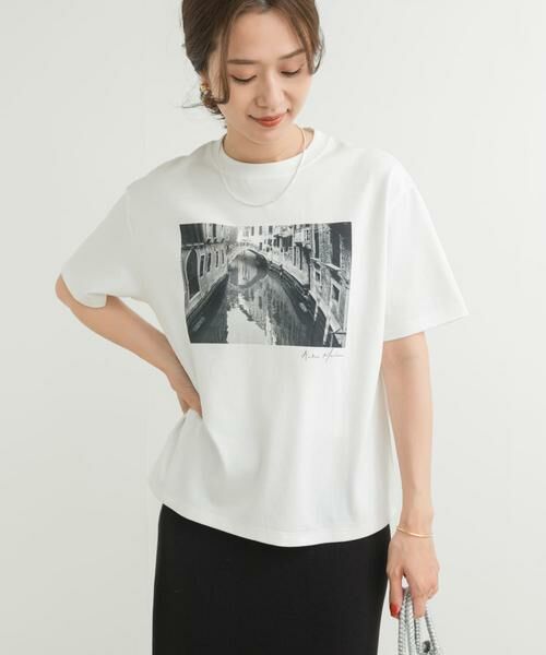 URBAN RESEARCH DOORS / アーバンリサーチ ドアーズ Tシャツ | フォトプリント半袖Tシャツ | 詳細5