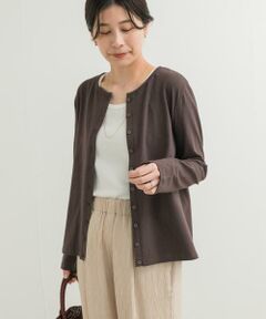 URBAN RESEARCH DOORS / アーバンリサーチ ドアーズ カーディガン・ボレロ | コットンリネンカットカーディガン