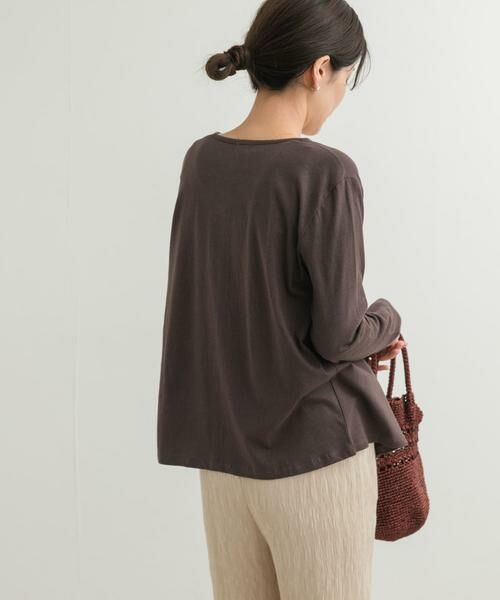 URBAN RESEARCH DOORS / アーバンリサーチ ドアーズ カーディガン・ボレロ | コットンリネンカットカーディガン | 詳細3