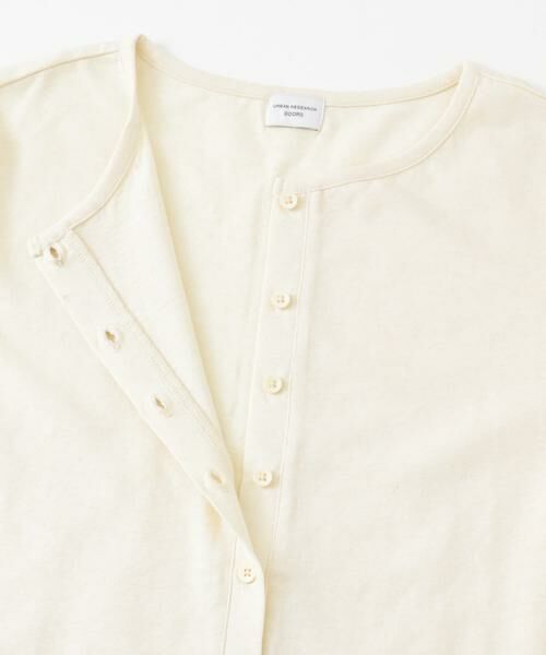 URBAN RESEARCH DOORS / アーバンリサーチ ドアーズ カーディガン・ボレロ | コットンリネンカットカーディガン | 詳細28