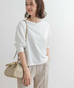 URBAN RESEARCH DOORS / アーバンリサーチ ドアーズ Tシャツ | 『UR GREEN』ミニ裏毛ラグランプルオーバー