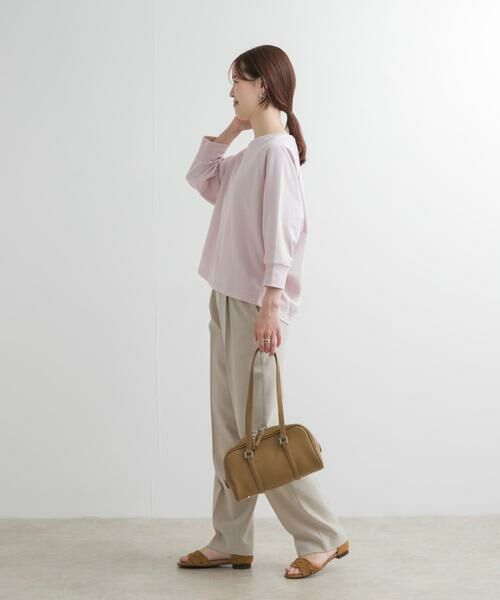 URBAN RESEARCH DOORS / アーバンリサーチ ドアーズ Tシャツ | 『UR GREEN』ミニ裏毛ラグランプルオーバー | 詳細7