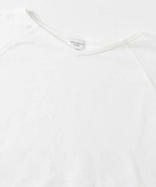 URBAN RESEARCH DOORS / アーバンリサーチ ドアーズ Tシャツ | 『UR GREEN』ミニ裏毛ラグランプルオーバー | 詳細29