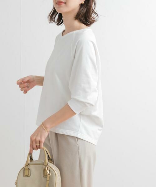 URBAN RESEARCH DOORS / アーバンリサーチ ドアーズ Tシャツ | 『UR GREEN』ミニ裏毛ラグランプルオーバー | 詳細19