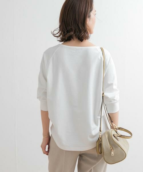 URBAN RESEARCH DOORS / アーバンリサーチ ドアーズ Tシャツ | 『UR GREEN』ミニ裏毛ラグランプルオーバー | 詳細21