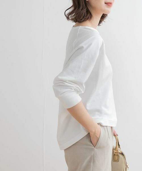 URBAN RESEARCH DOORS / アーバンリサーチ ドアーズ Tシャツ | 『UR GREEN』ミニ裏毛ラグランプルオーバー | 詳細23