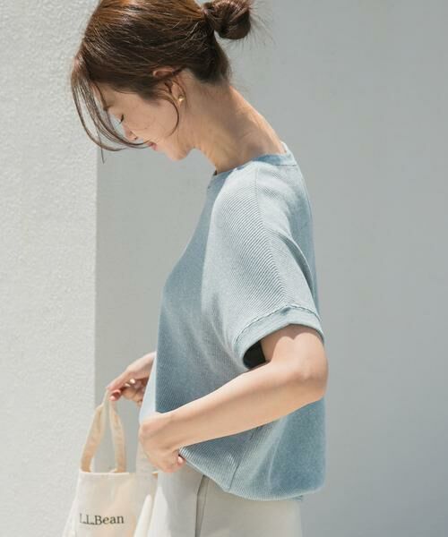 URBAN RESEARCH DOORS / アーバンリサーチ ドアーズ Tシャツ | タックフライスフレンチTシャツ | 詳細4