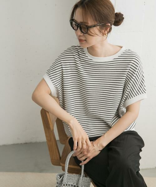 URBAN RESEARCH DOORS / アーバンリサーチ ドアーズ Tシャツ | タックフライスフレンチTシャツ | 詳細22