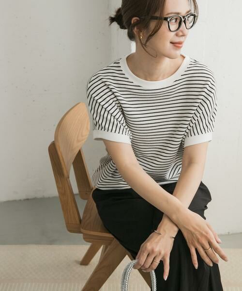 URBAN RESEARCH DOORS / アーバンリサーチ ドアーズ Tシャツ | タックフライスフレンチTシャツ | 詳細23