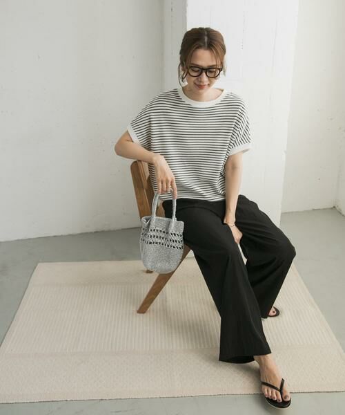 URBAN RESEARCH DOORS / アーバンリサーチ ドアーズ Tシャツ | タックフライスフレンチTシャツ | 詳細24