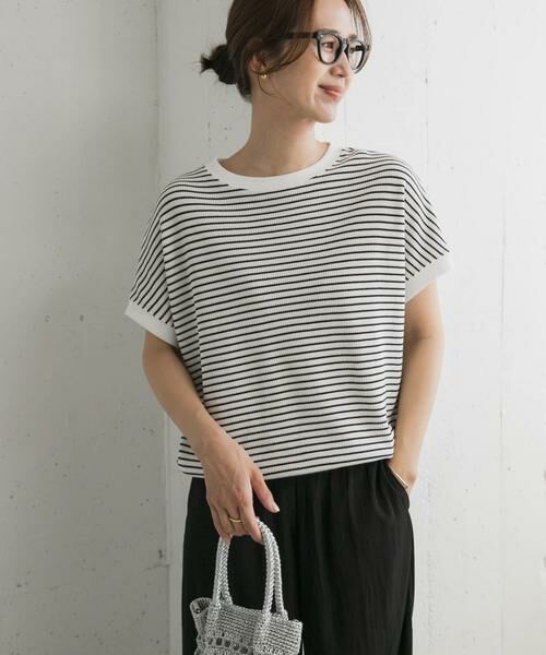 URBAN RESEARCH DOORS / アーバンリサーチ ドアーズ Tシャツ | タックフライスフレンチTシャツ | 詳細28