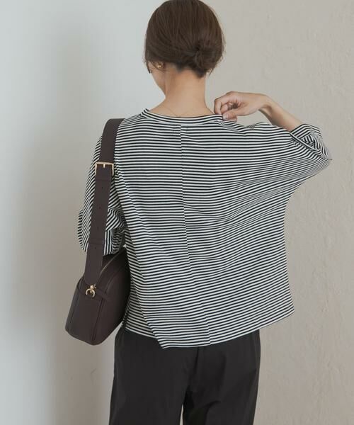 URBAN RESEARCH DOORS / アーバンリサーチ ドアーズ Tシャツ | 『UR TECH』ドルマンロールスリーブTシャツ | 詳細22