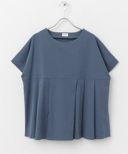 URBAN RESEARCH DOORS / アーバンリサーチ ドアーズ Tシャツ | シルケットコットンウエスト切替プルオーバー | 詳細13