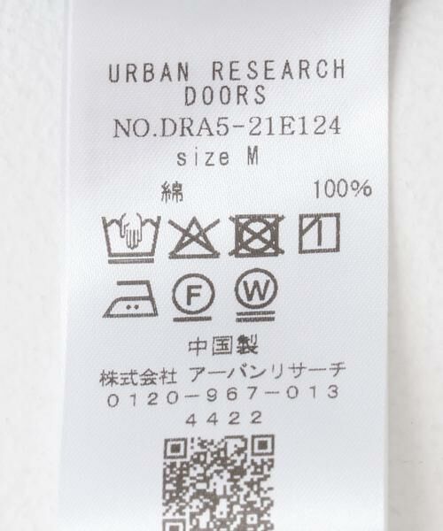 URBAN RESEARCH DOORS / アーバンリサーチ ドアーズ Tシャツ | シルケットコットンウエスト切替プルオーバー | 詳細17
