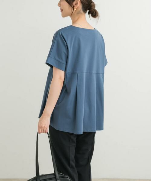 URBAN RESEARCH DOORS / アーバンリサーチ ドアーズ Tシャツ | シルケットコットンウエスト切替プルオーバー | 詳細6