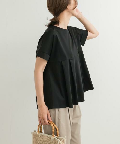 URBAN RESEARCH DOORS / アーバンリサーチ ドアーズ Tシャツ | シルケットコットンウエスト切替プルオーバー | 詳細29