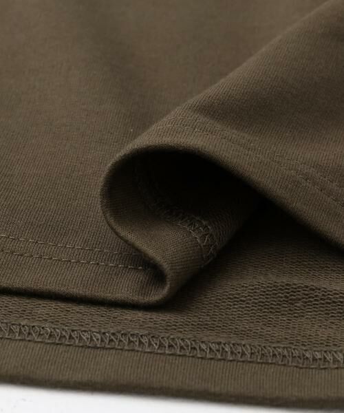 URBAN RESEARCH DOORS / アーバンリサーチ ドアーズ Tシャツ | 『UR GREEN』ミニ裏毛変形プルオーバー | 詳細11