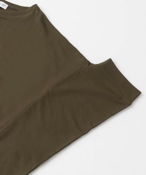 URBAN RESEARCH DOORS / アーバンリサーチ ドアーズ Tシャツ | 『UR GREEN』ミニ裏毛変形プルオーバー | 詳細9