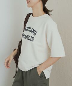 URBAN RESEARCH DOORS / アーバンリサーチ ドアーズ Tシャツ | 速乾裏毛ロゴプルオーバー